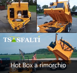 Rigeneratore Hot box a rimorchio